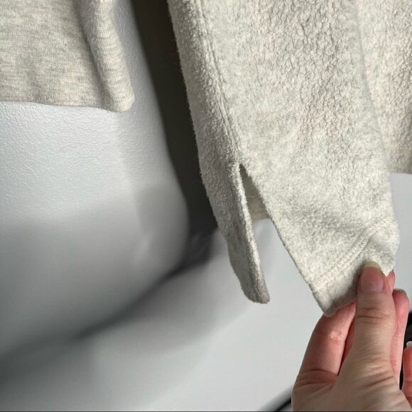 Soft Surroundings Cuddle Pullover Cream - Picture 4 of 7